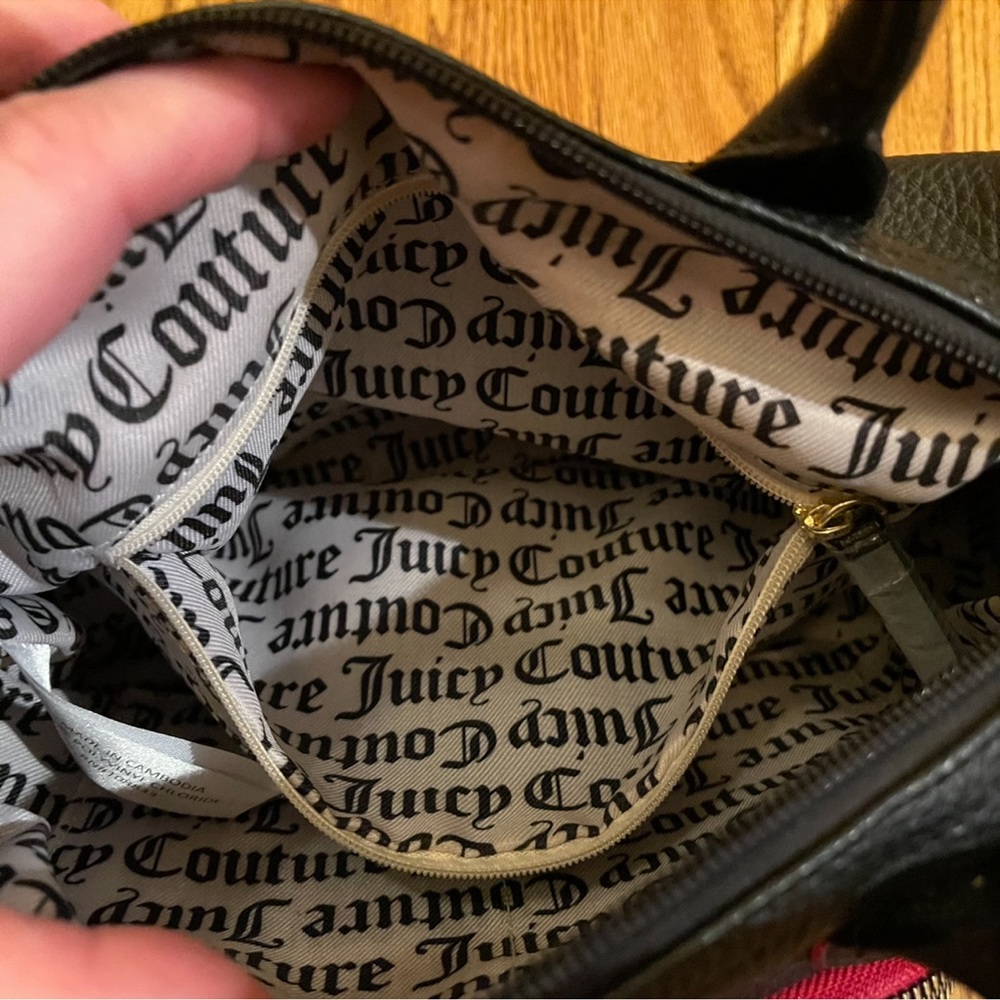 Juicy Couture “Charm School” Black Satchel - Picture 15 of 16